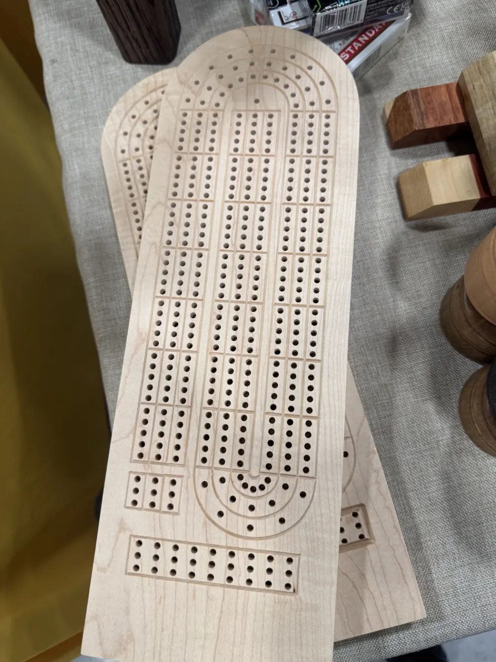 Cribbage Board handmade wood product